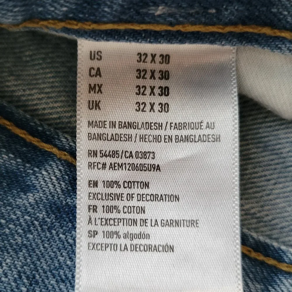 4 Jean Bundle: Size 32 x30, Three PacSun Pants, One by American Eagle
